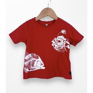 Joules Fishbones Tee, Size 2